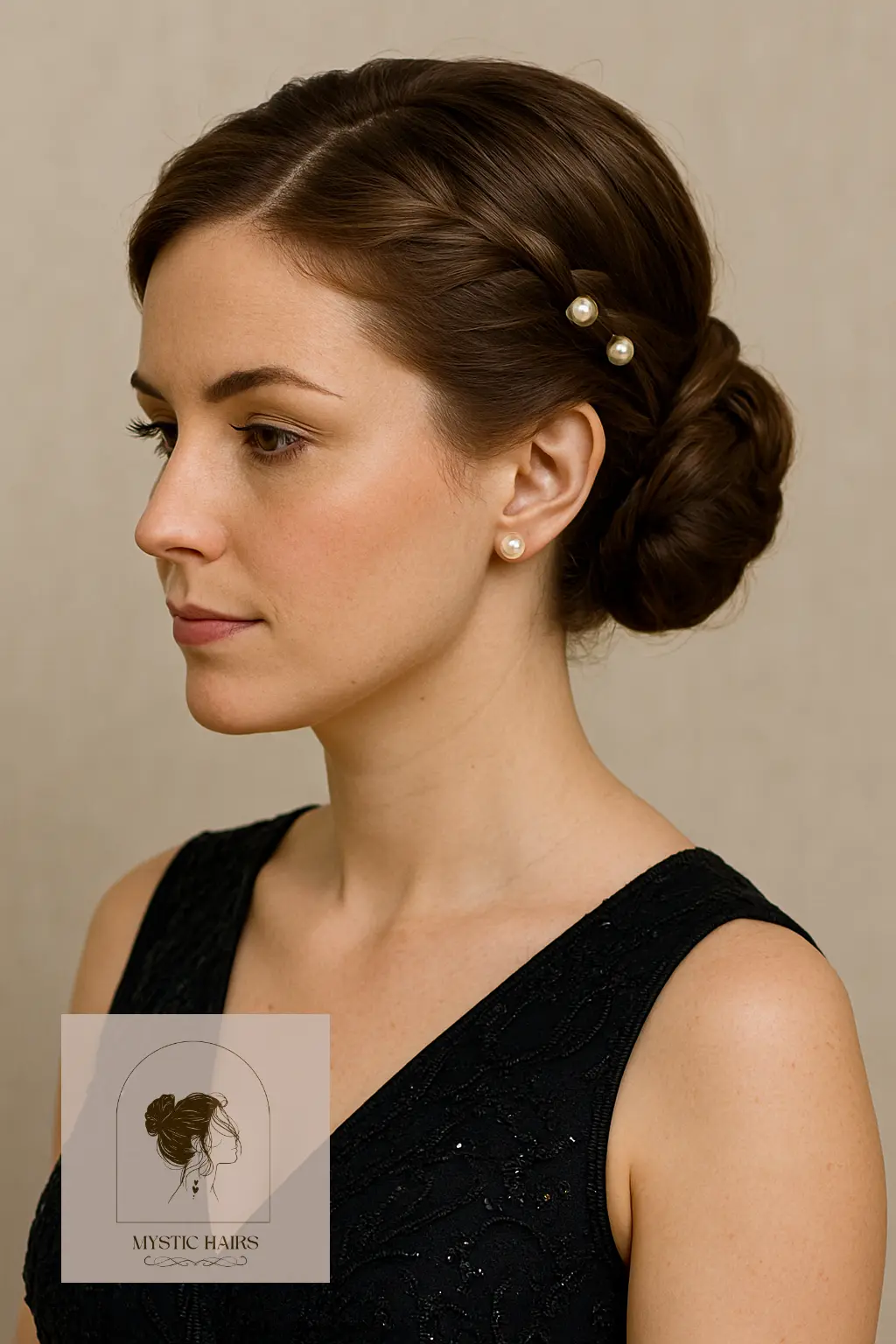 Wrapped Crown Twist with Clips