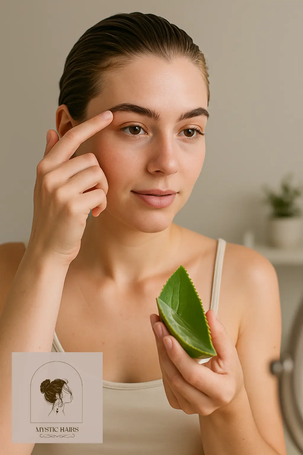 Apply Aloe Vera to Soothe and Repair Skin