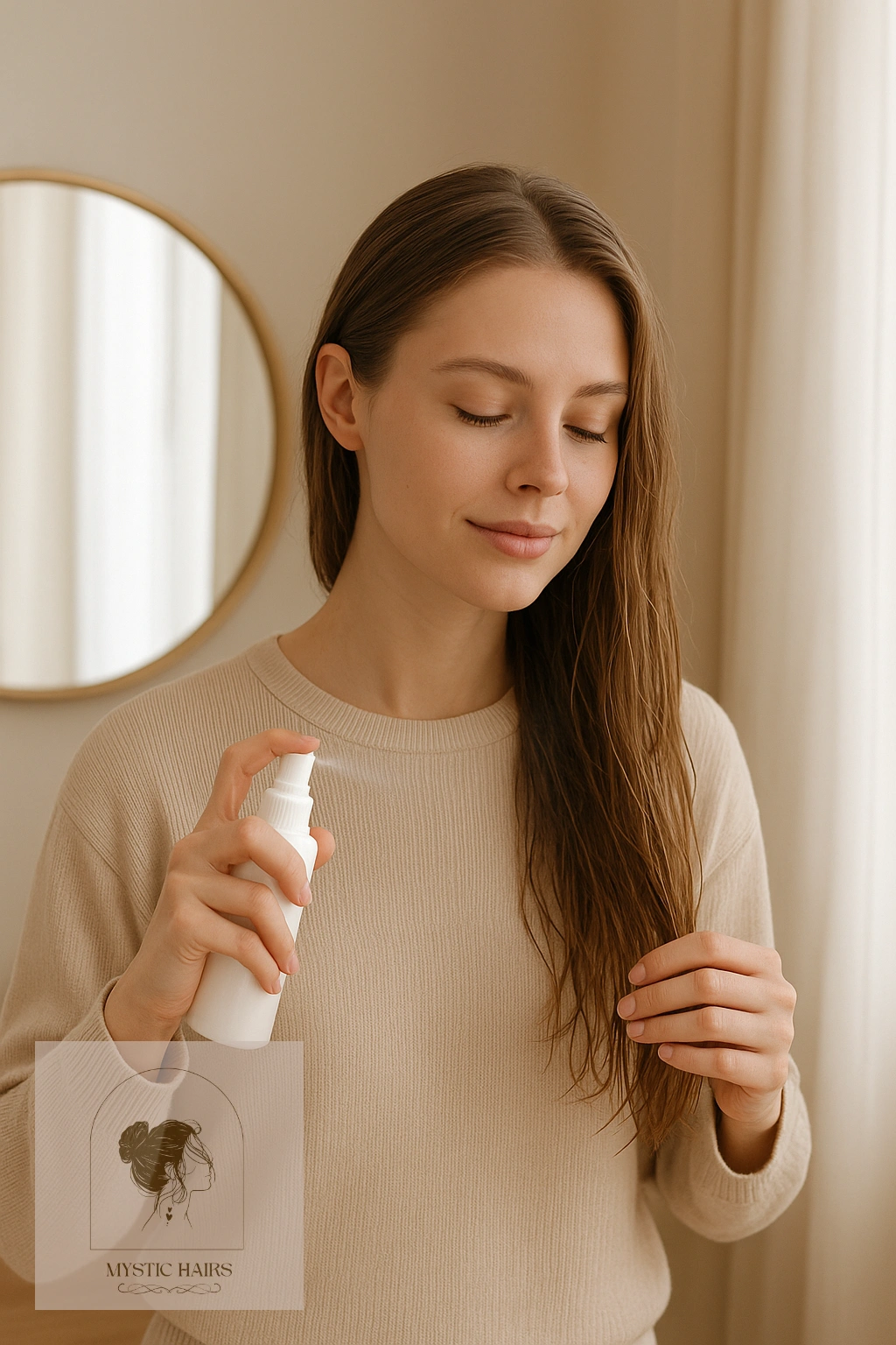 Apply Leave-In Conditioner to Maintain Moisture