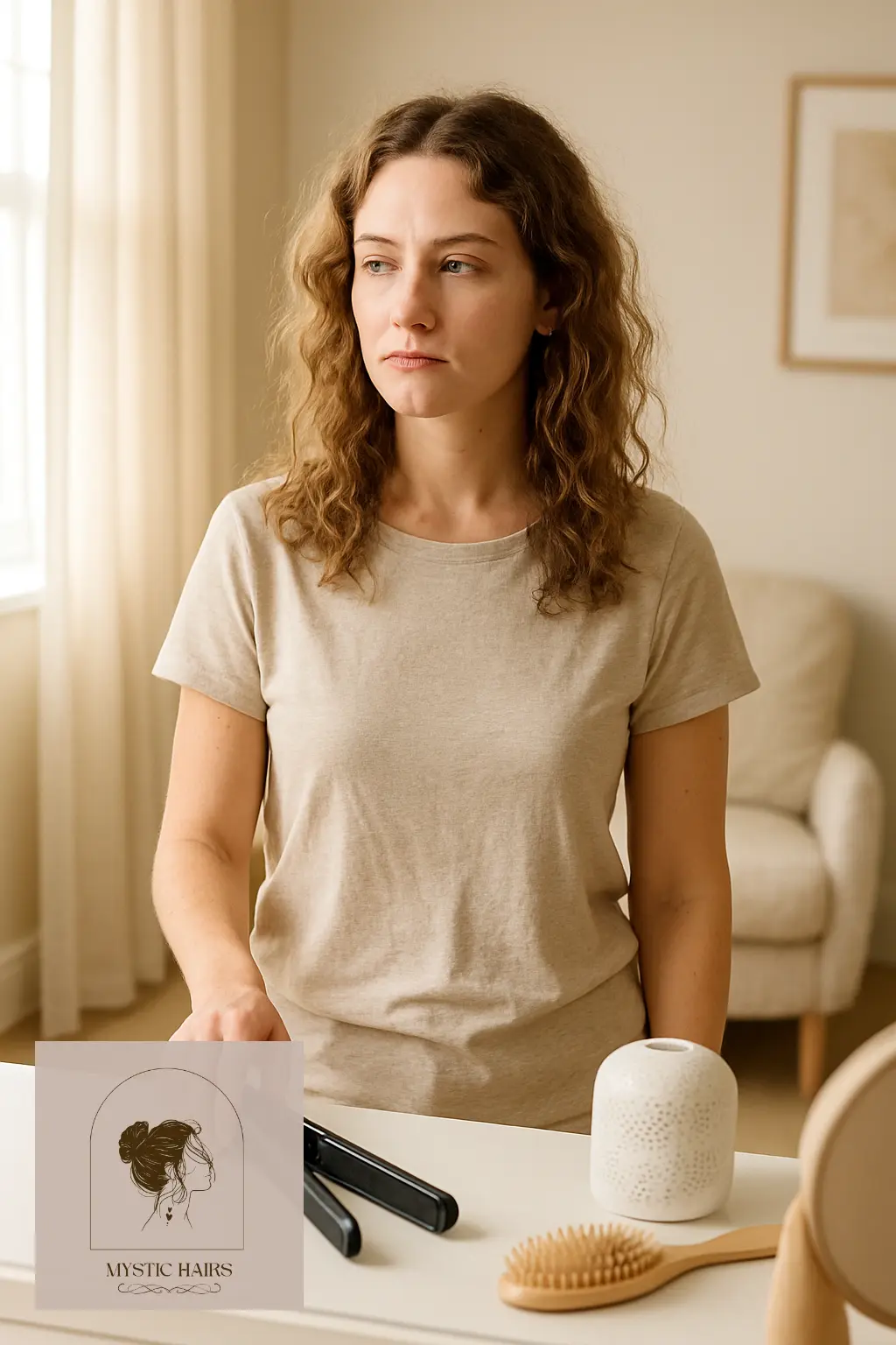 Avoid Heat Styling Tools Whenever Possible