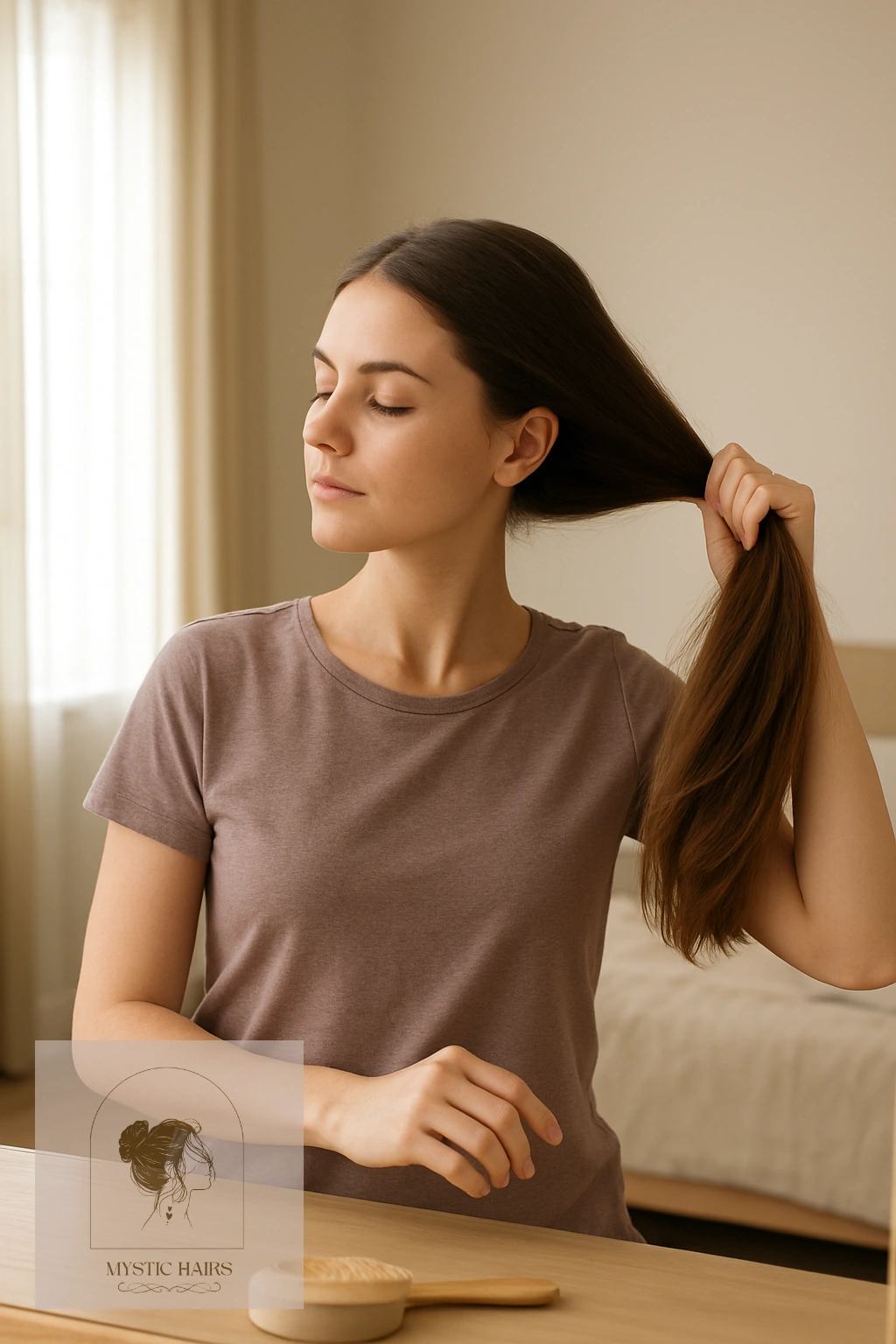 Avoid Tight Hairstyles Immediately After Washing