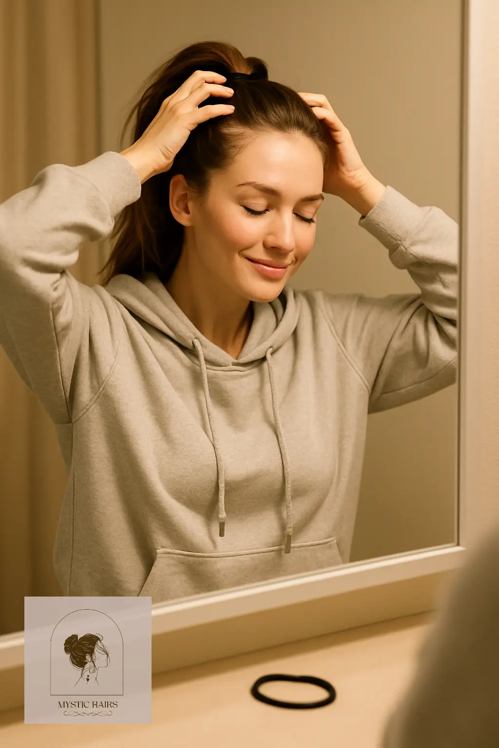 Avoid Tight Hairstyles That Pull on Hair