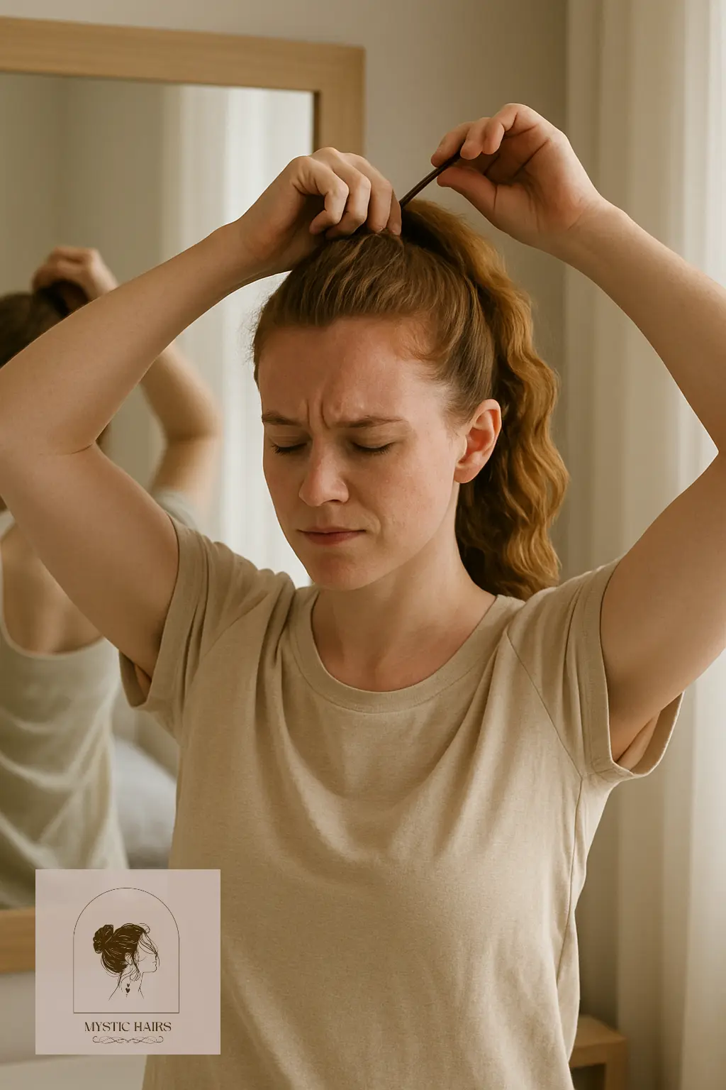 Avoid Tight Hairstyles That Strain Your Hair