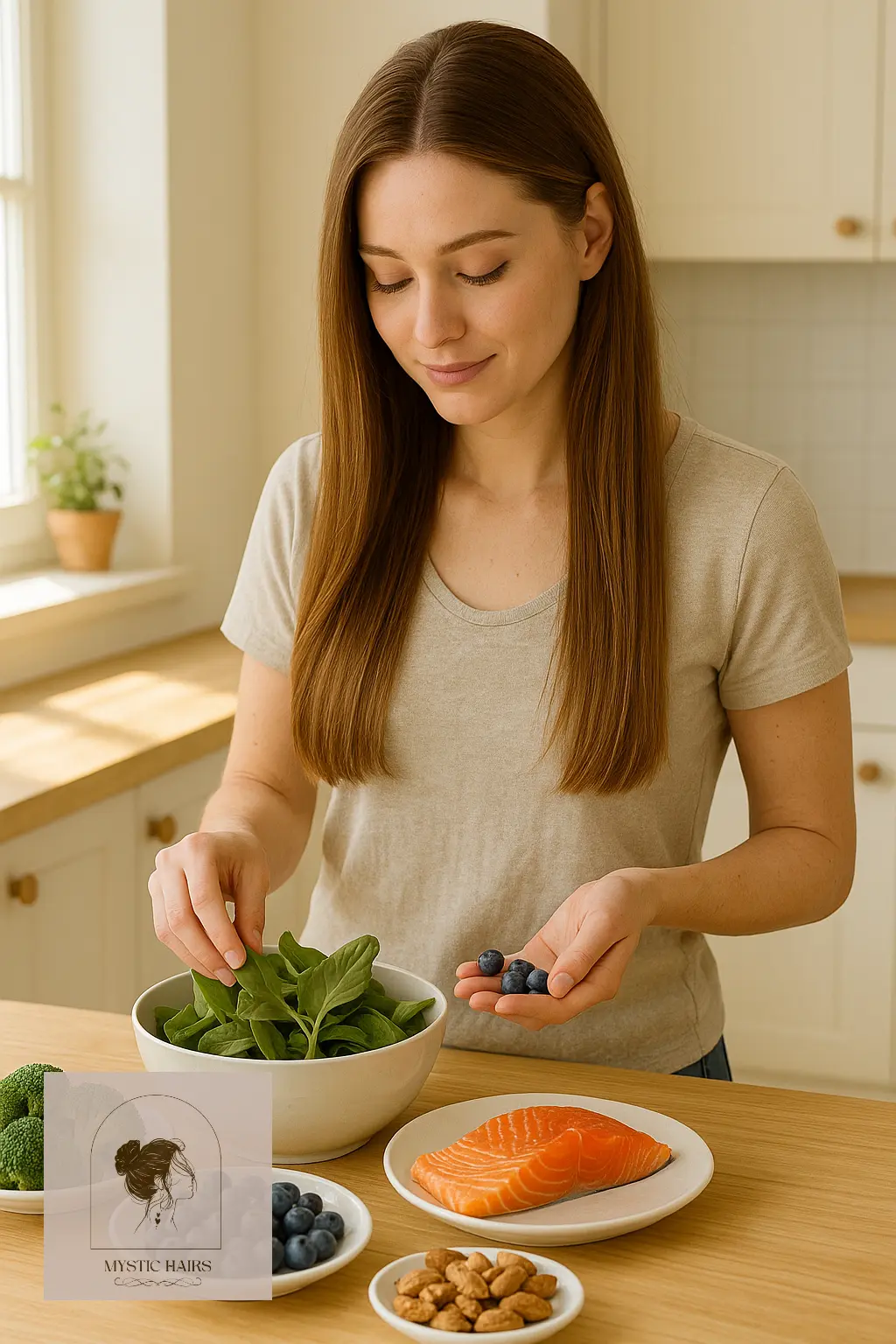 Balanced Diet for Stronger Hair