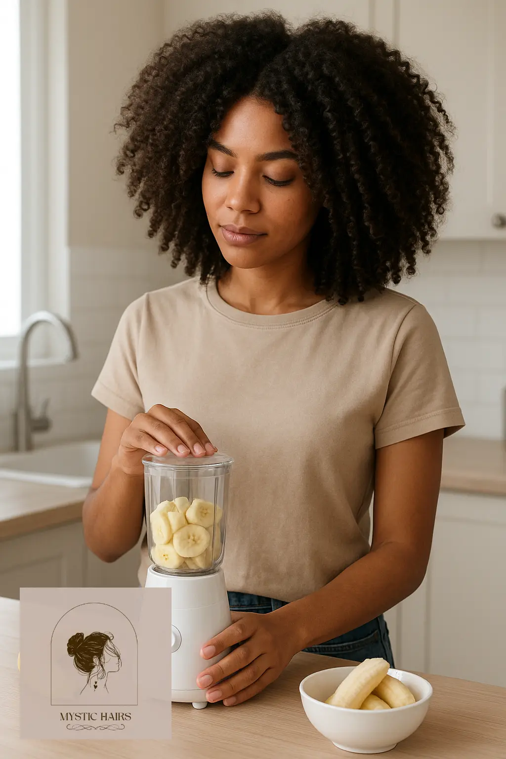 Banana for Soft, Manageable Curls