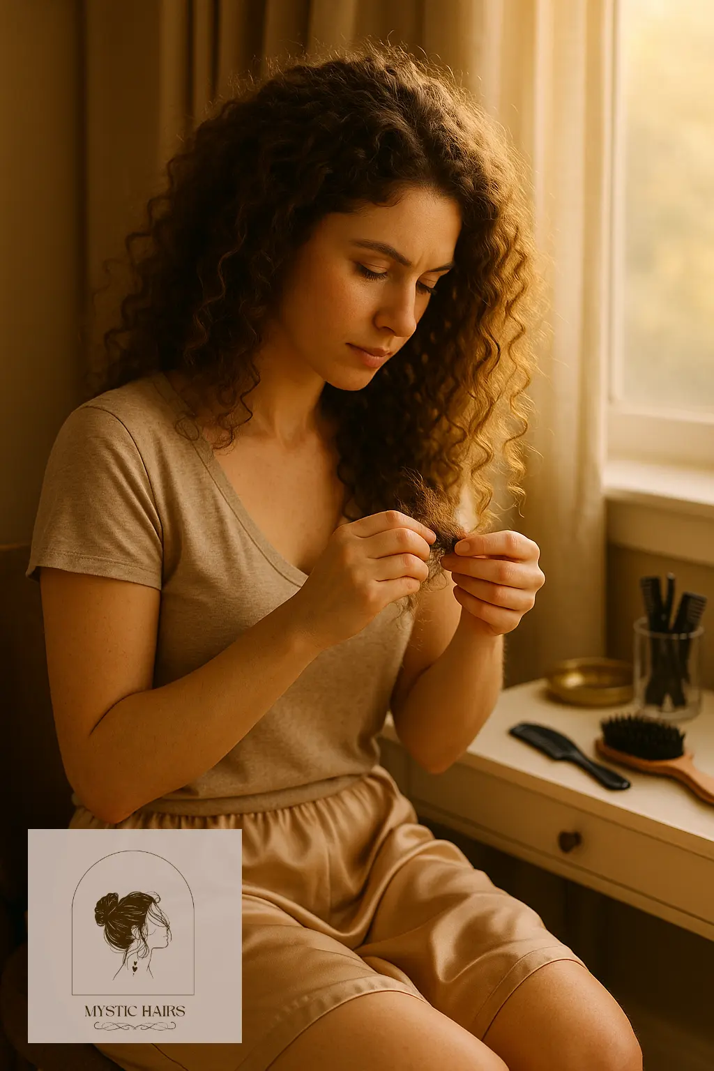 Be Gentle with Matted or Tightly Knotted Sections