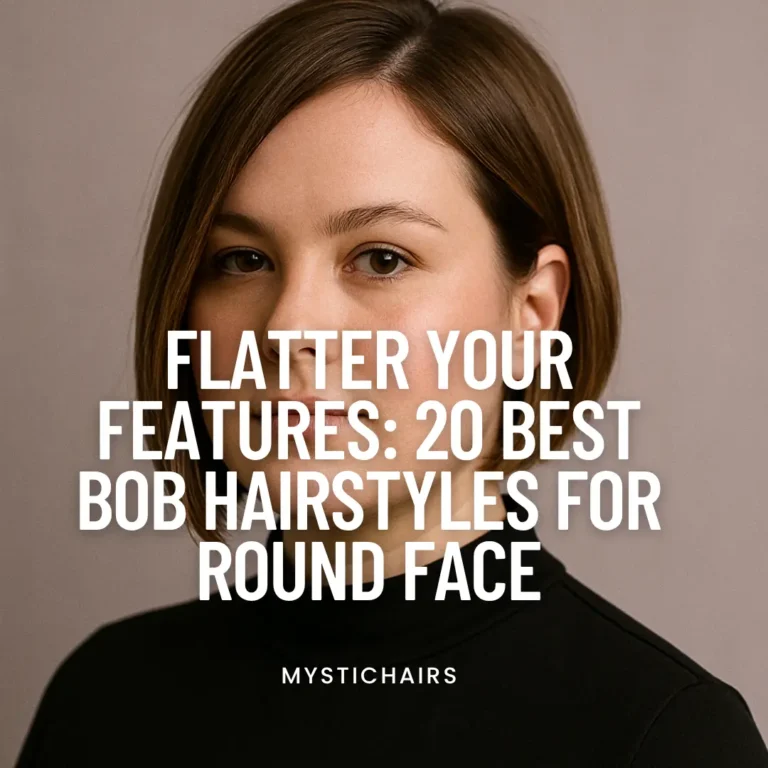 Bob Hairstyles for Round Face