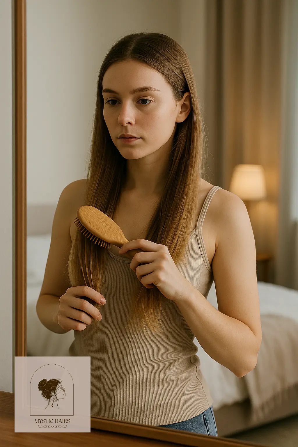 Brush Your Hair Regularly to Distribute Natural Oils