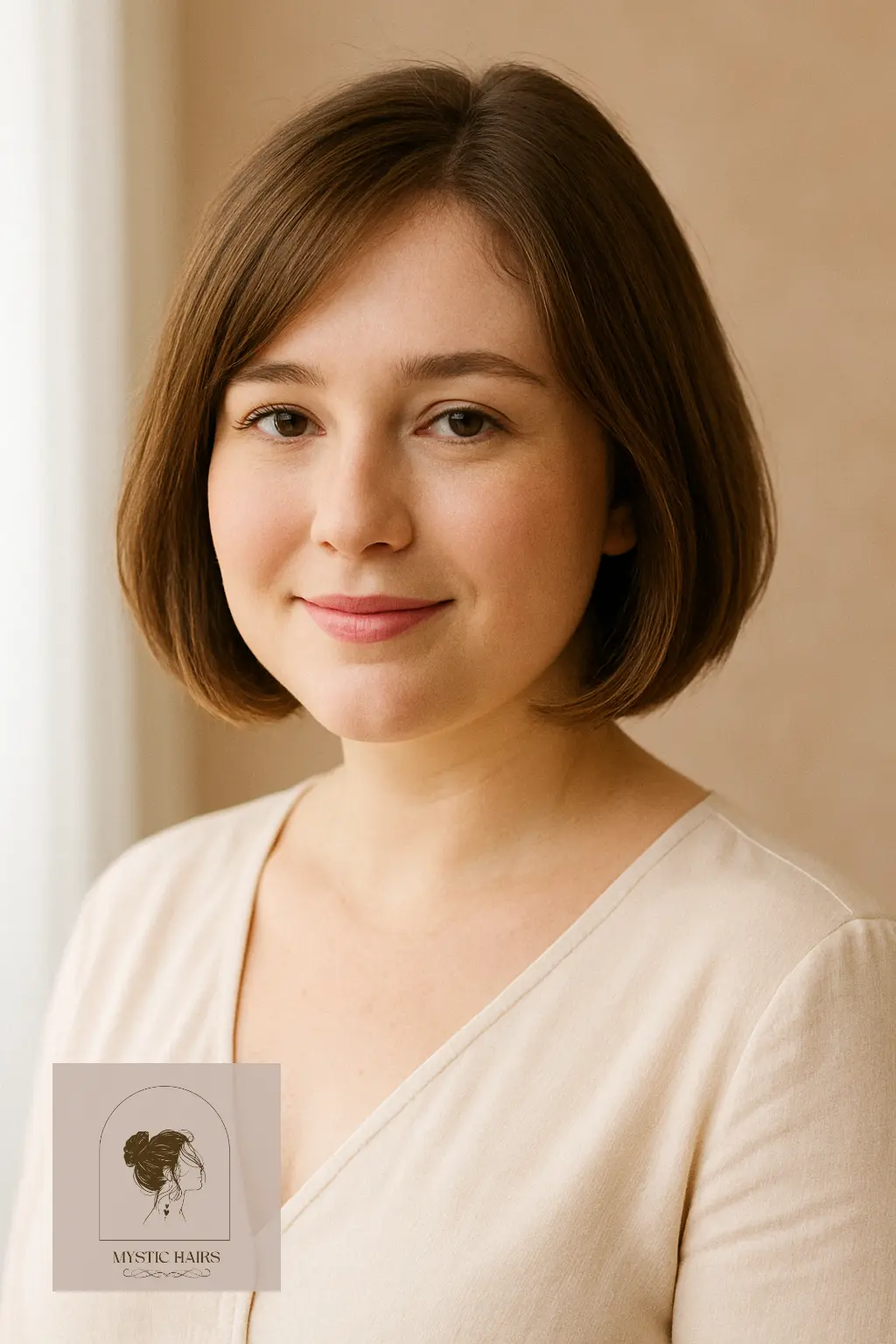 Chin-Length Bob with Soft Layers