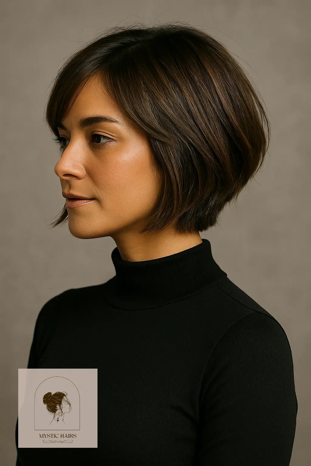 Choppy Bob with Graduated Layers