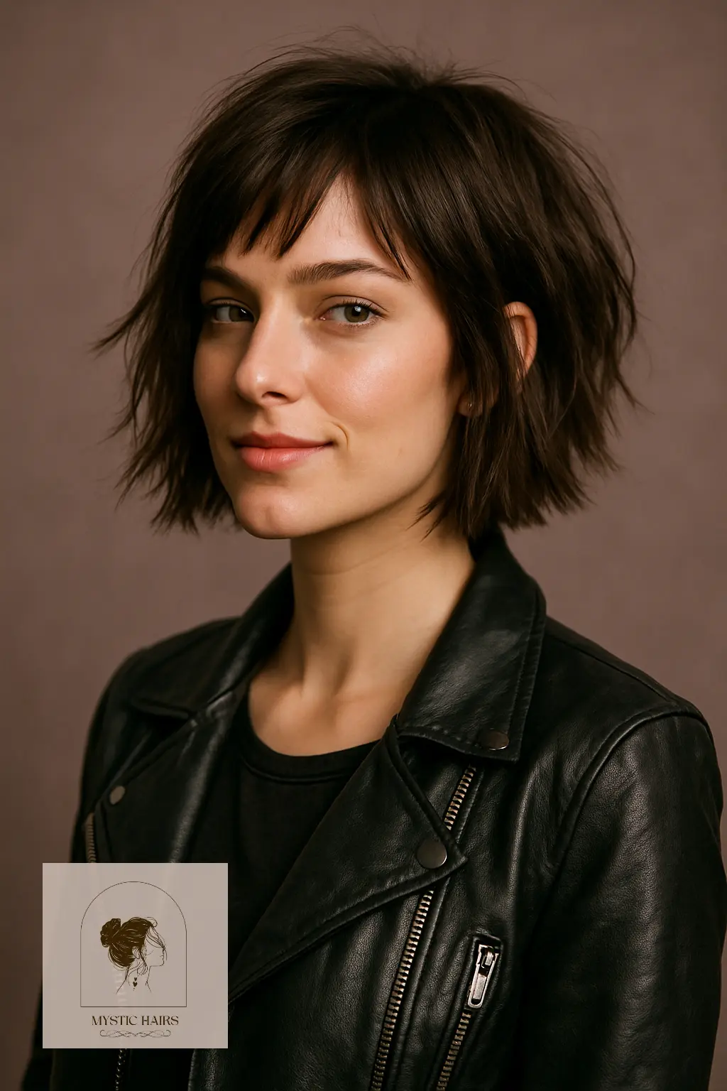 Choppy Bob with Razored Ends