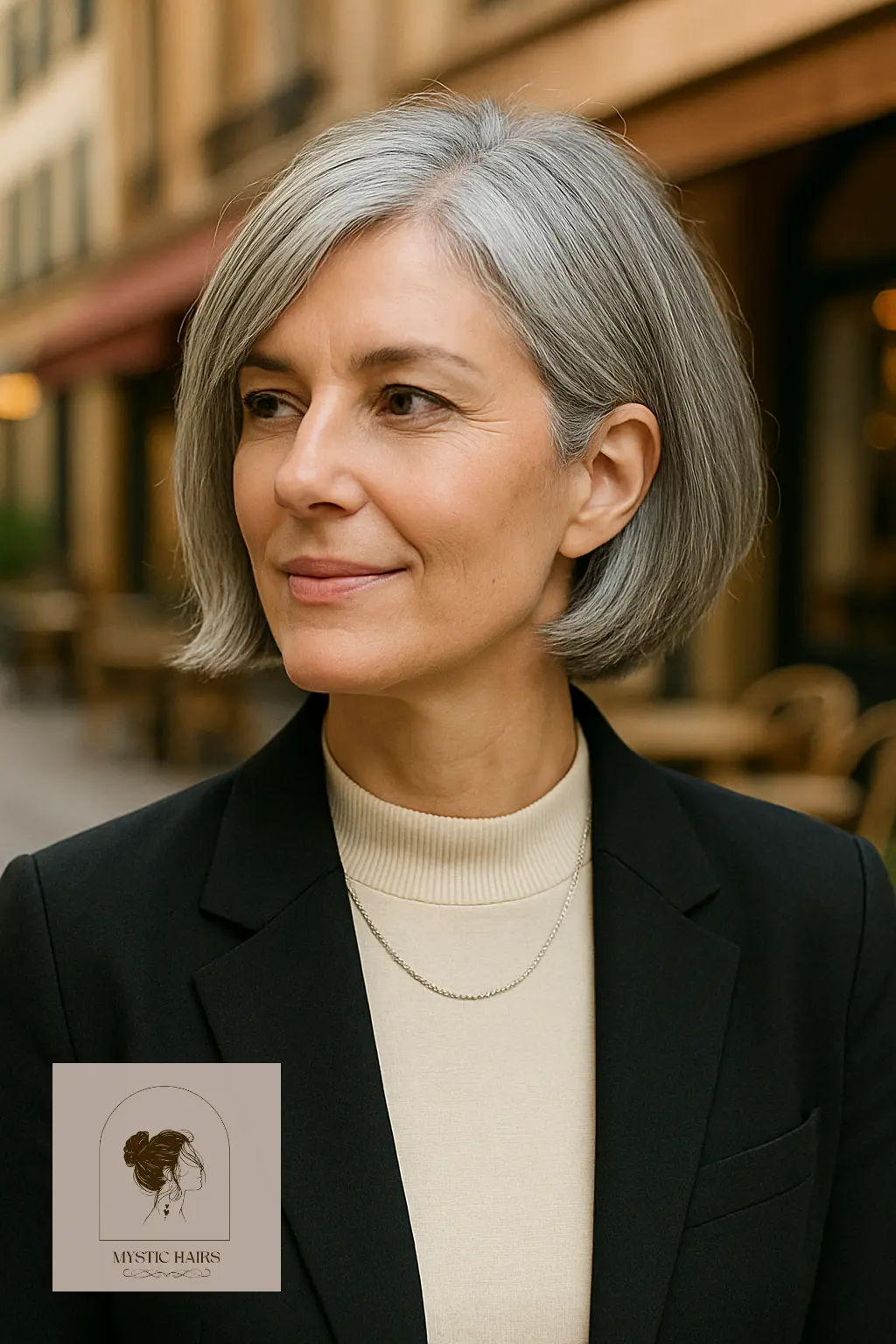 Classic French Bob with a Twist