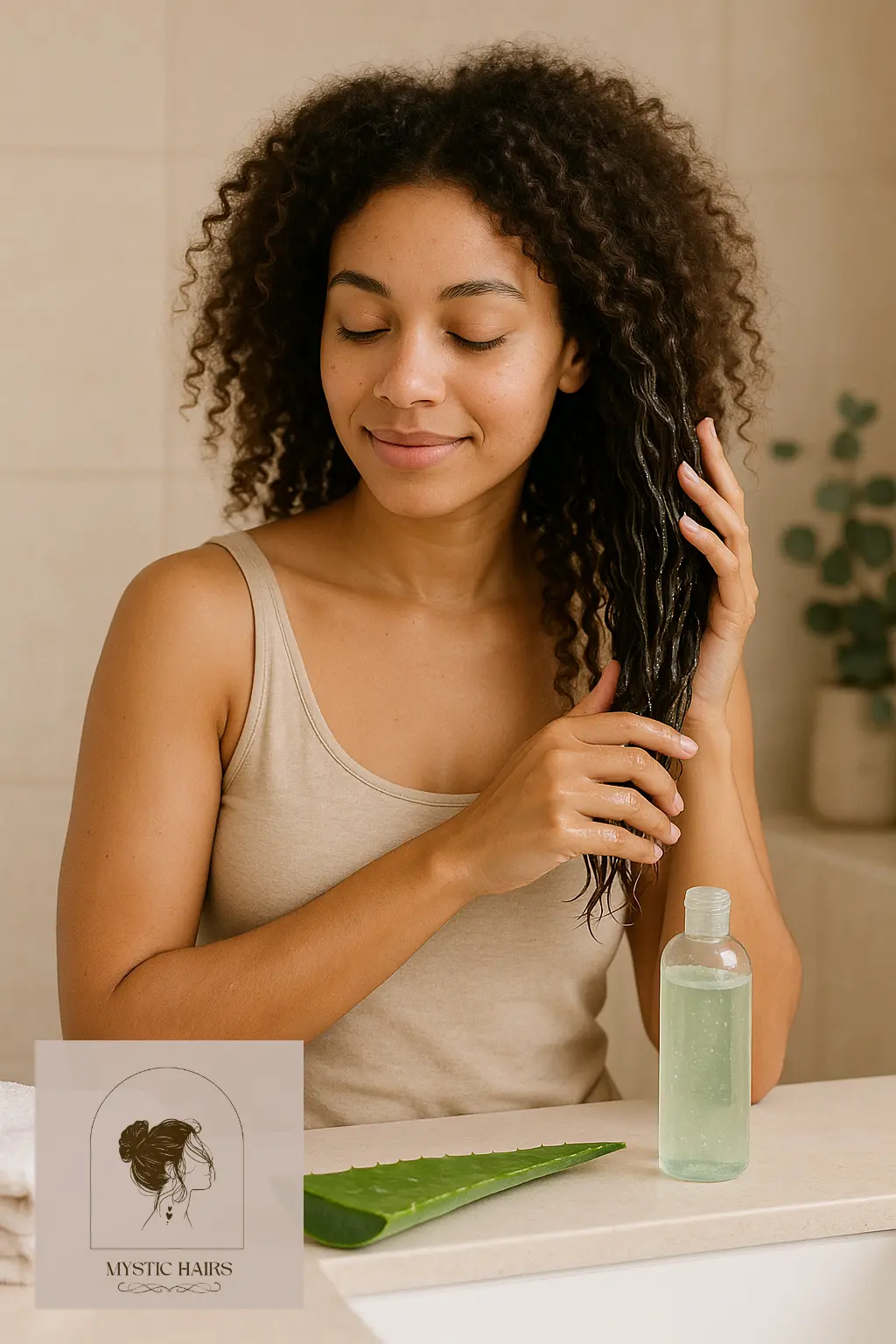 Deep Condition with Aloe Vera Gel
