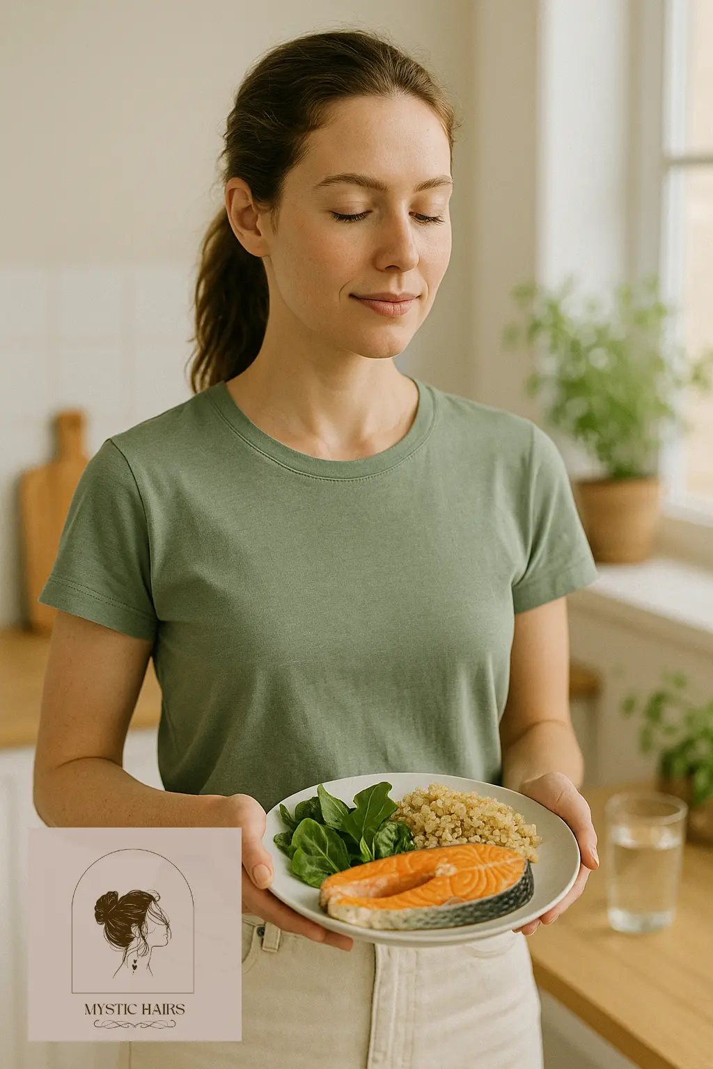 Eat a Balanced Diet to Fuel Hair From Within