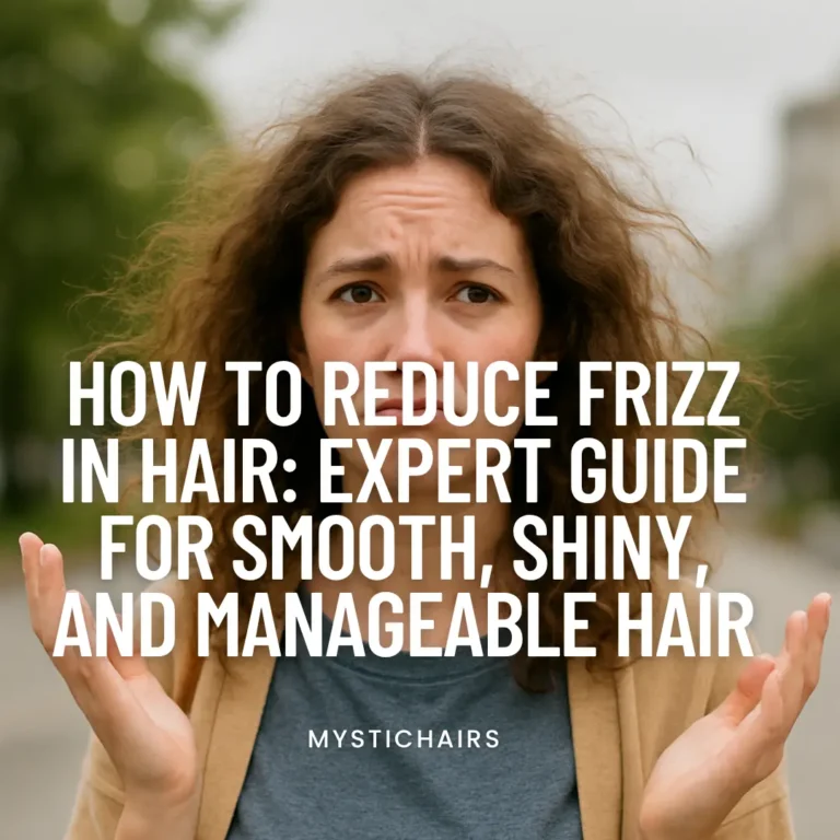 How to Reduce Frizz in Hair
