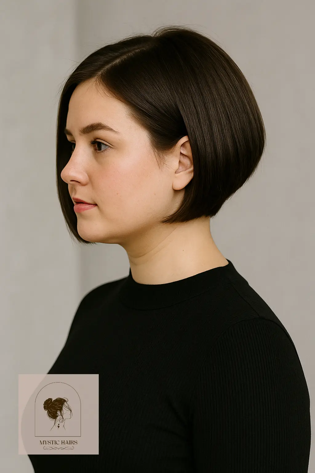Inverted Bob with Tapered Nape