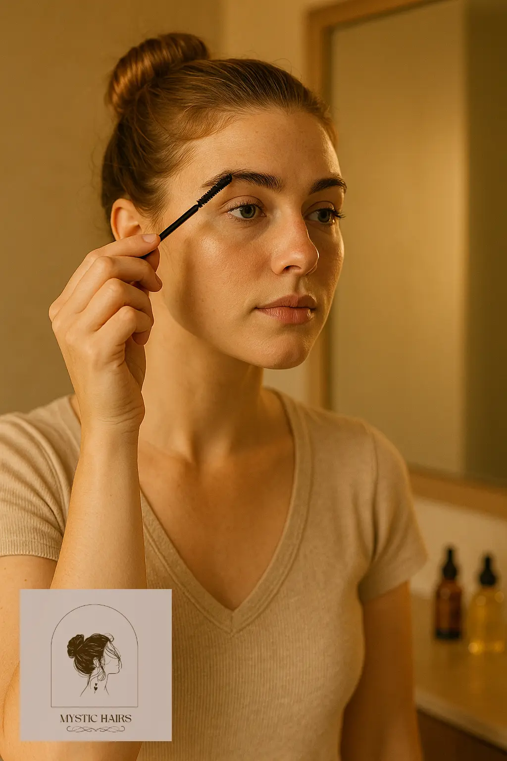 Nourish Your Brows with Castor or Coconut Oil