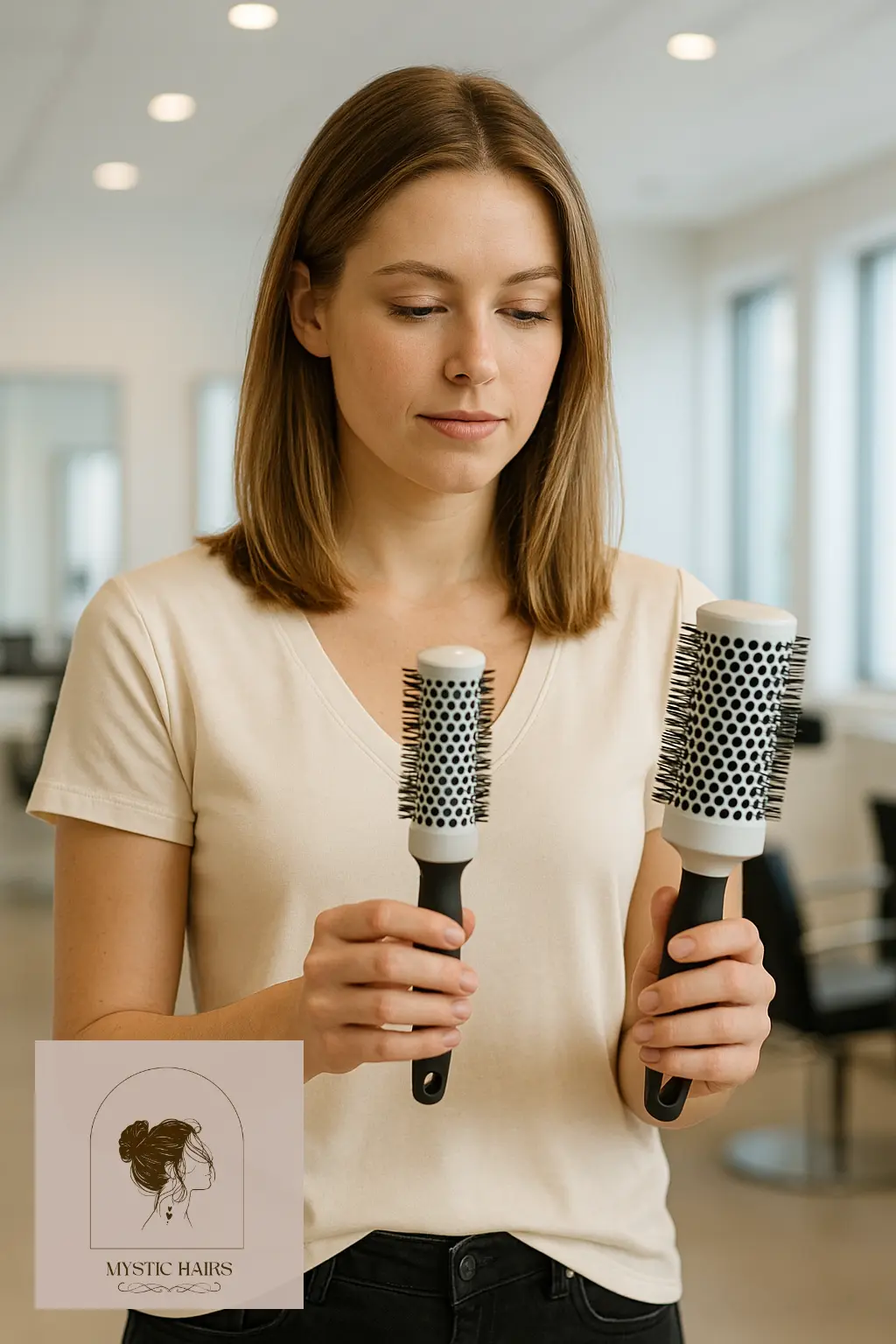 Pick the Right Size Barrel for Round Brushes