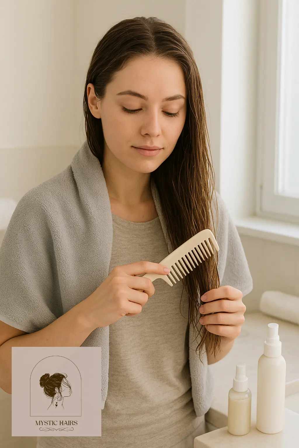 Prep Your Hair Before Blow Drying