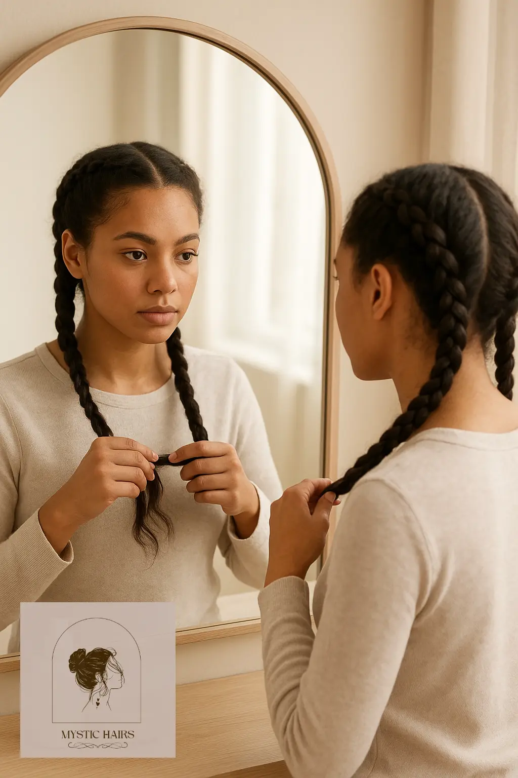 Protective Braids to Minimize Crown Breakage
