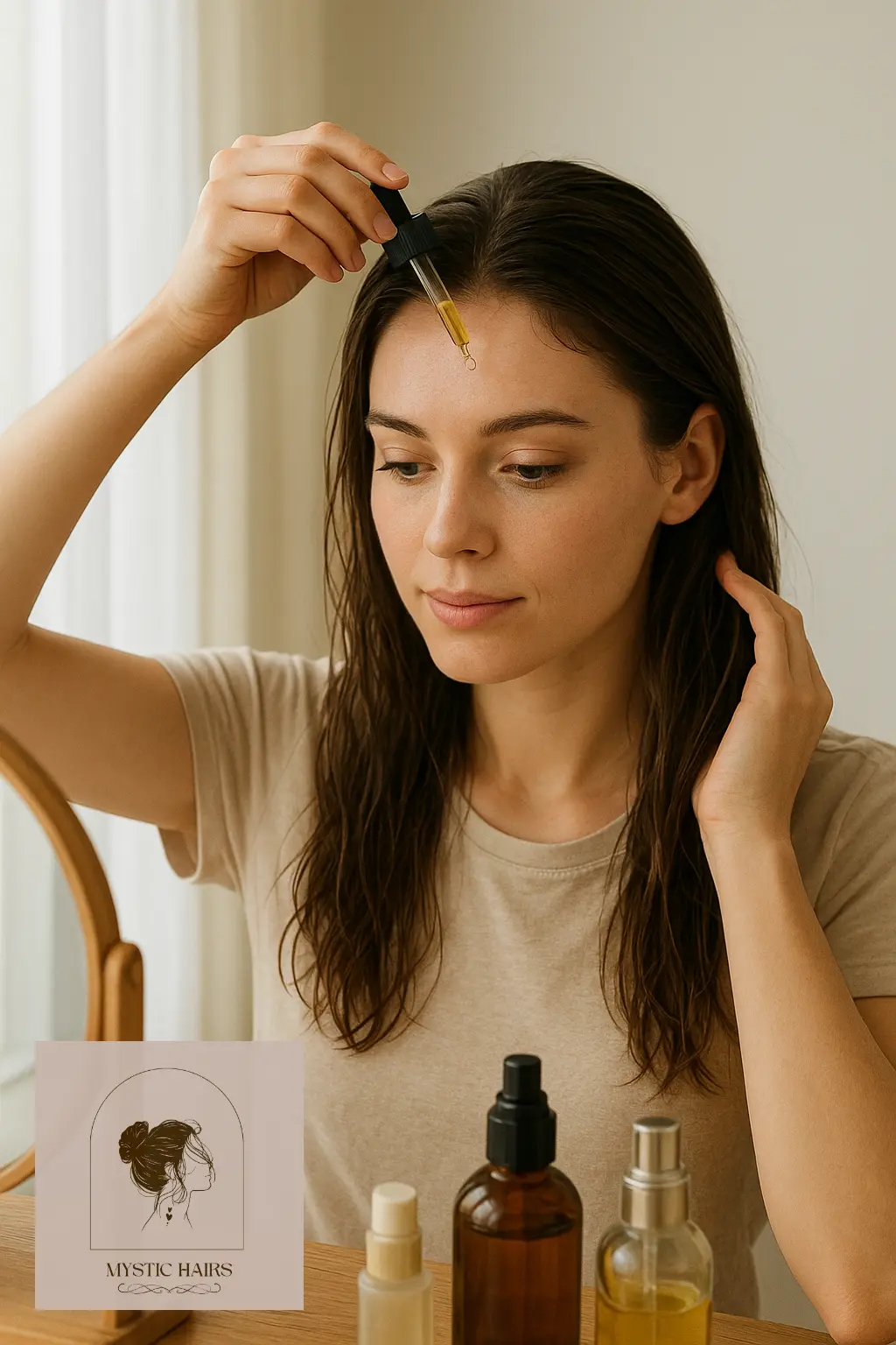Regular Use of Natural Oils to Strengthen Hair Roots