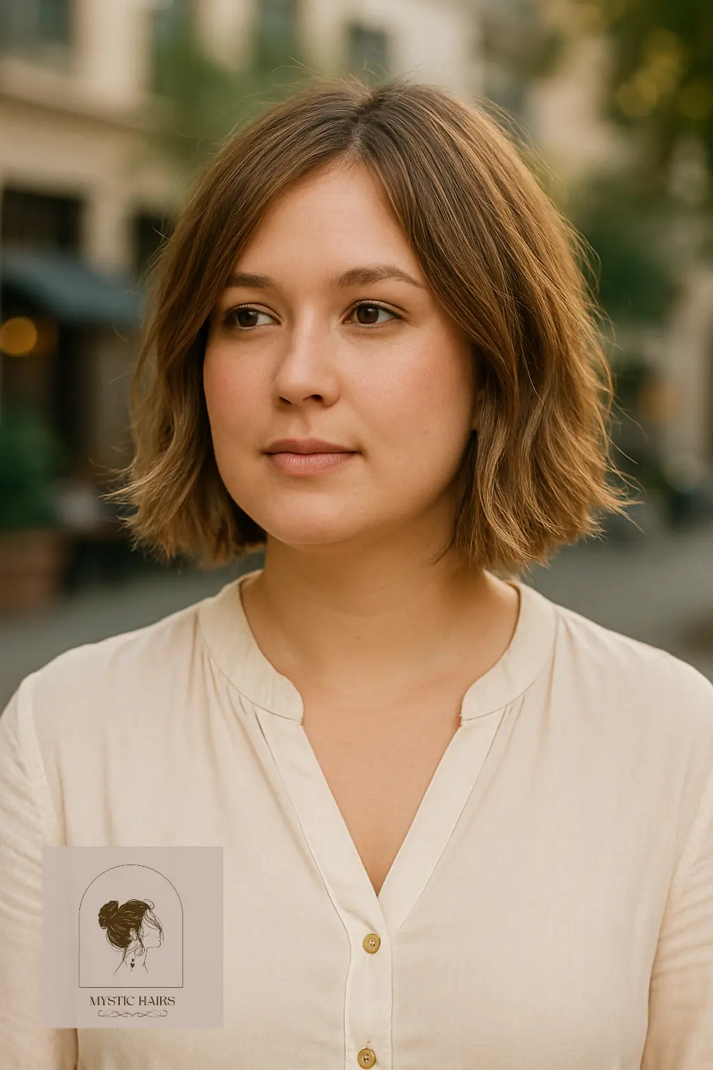 Shoulder-Grazing Textured Bob