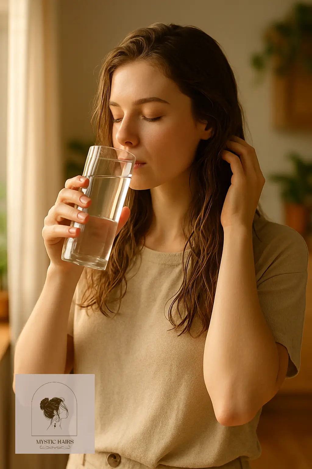 Stay Properly Hydrated for Stronger Strands