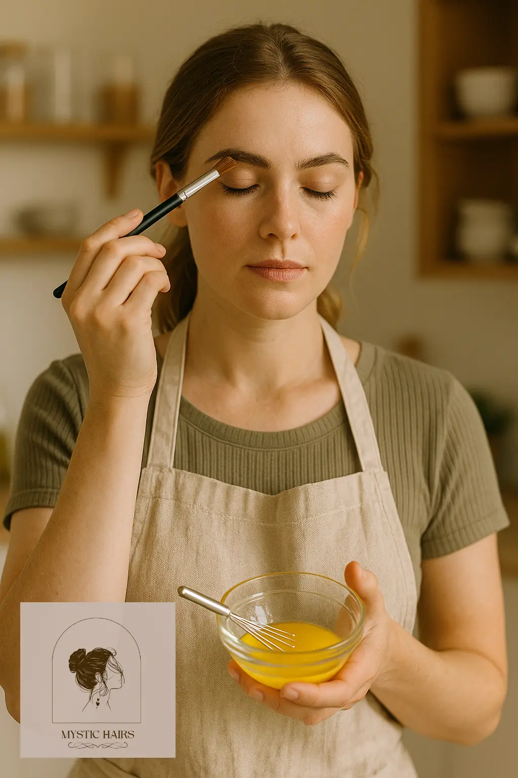 Strengthen Brow Hair with Egg Yolk Protein