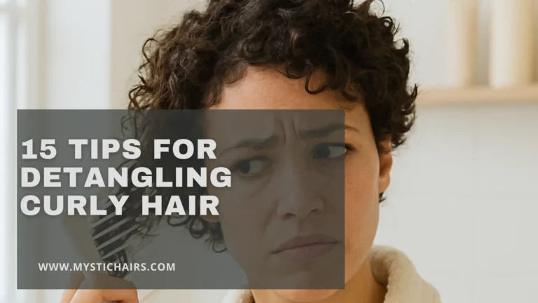 Tips for Detangling Curly Hair
