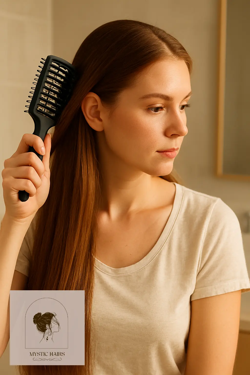 Use a Vent Brush for Scalp Health