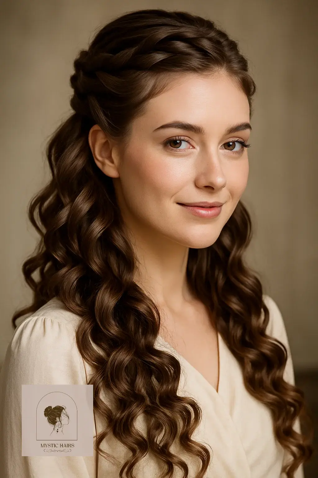  Braided Half-Up Twist