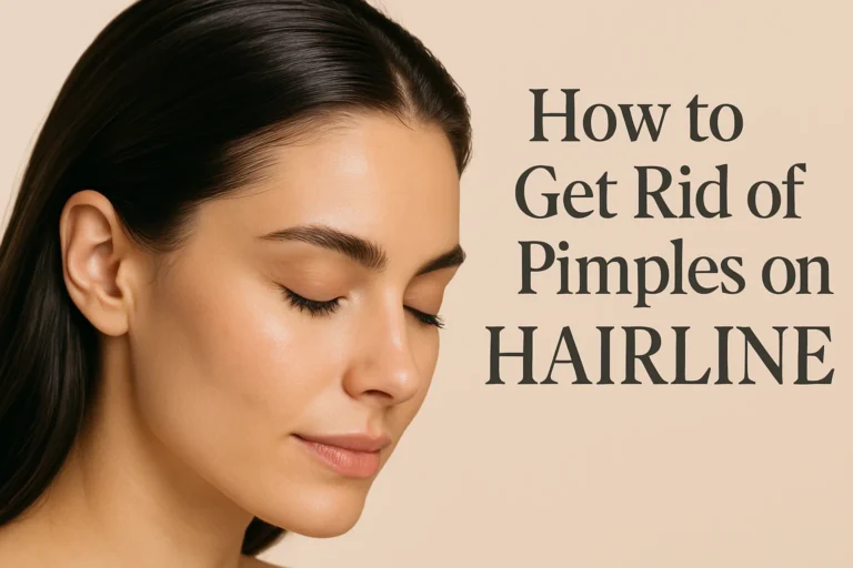 How to Get Rid of Pimples on Hairline