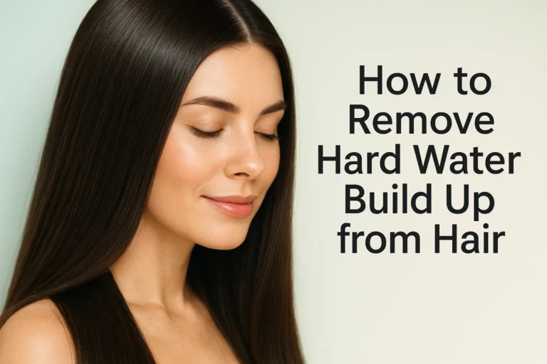 How to Remove Hard Water Build Up from Hair