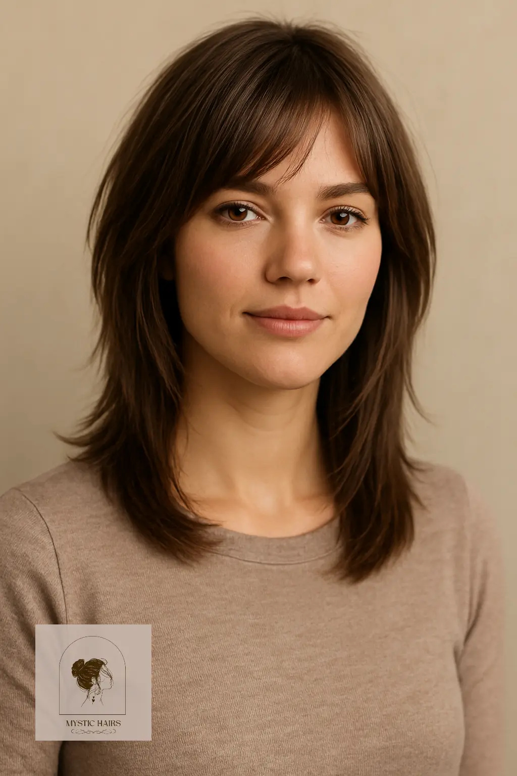 Layered Shag with Side Bangs