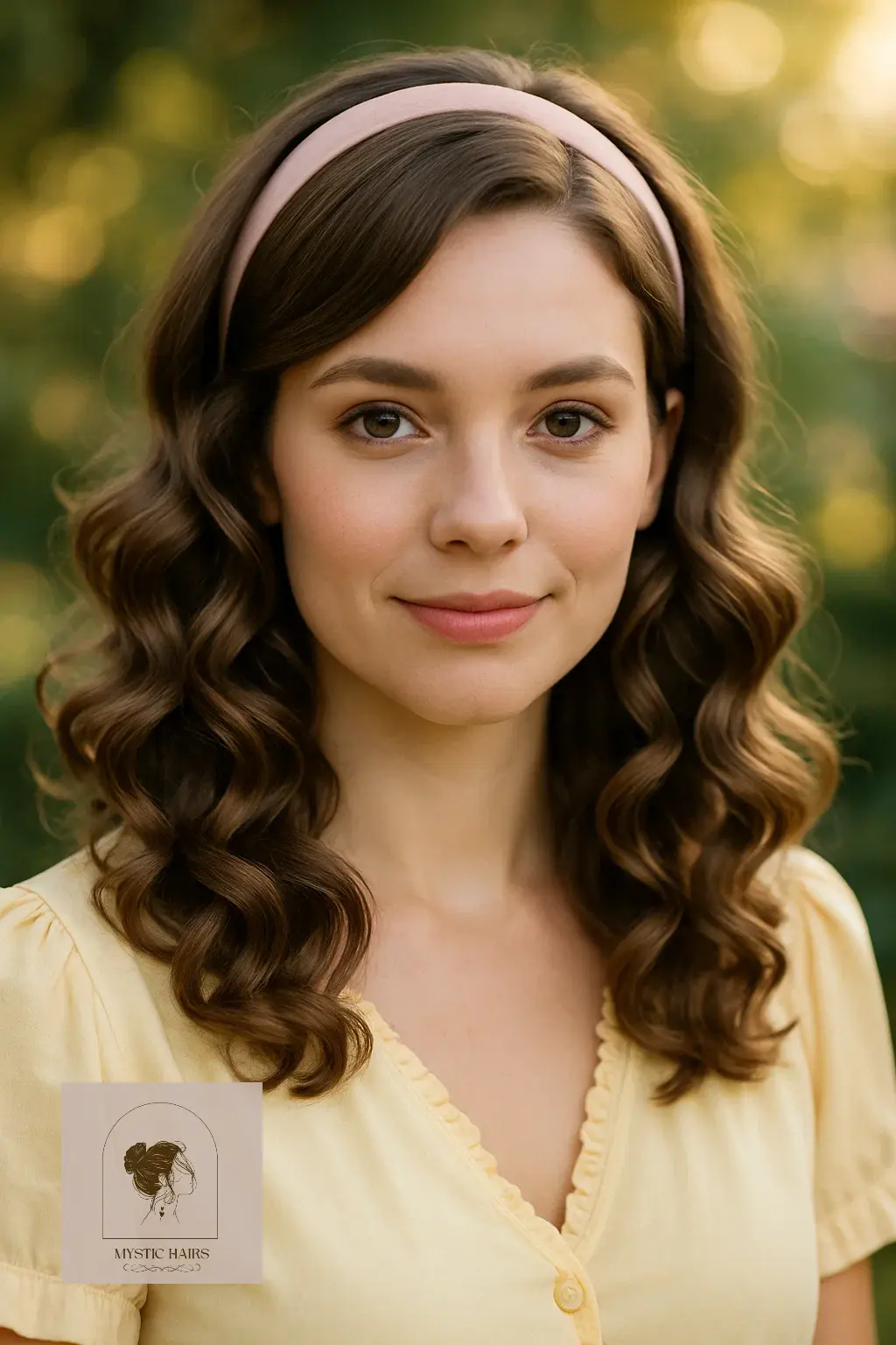  Loose Curls with Headband