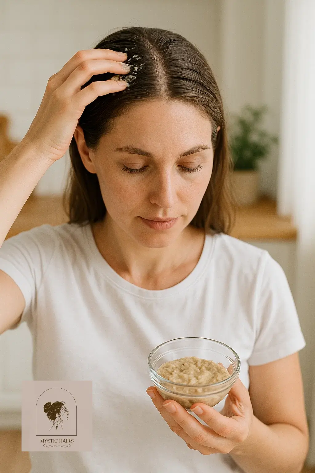 Oatmeal Scalp Soothing Mask