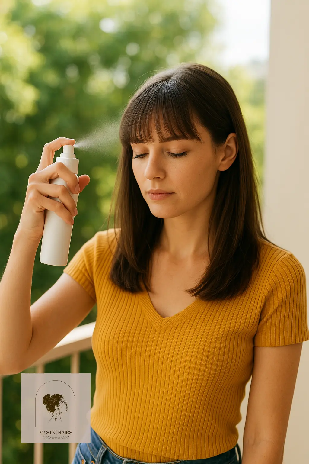 Protect Your Bangs from Humidity