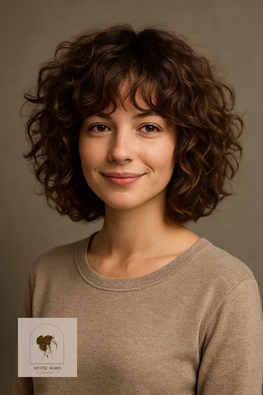 Shaggy Curly Bob for Effortless Volume
