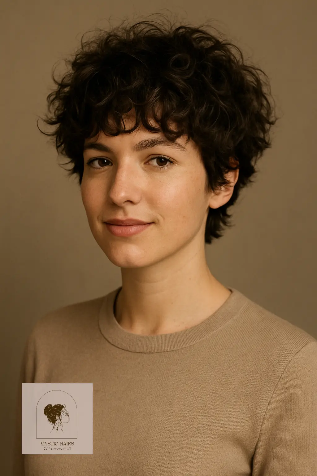 Shaggy Pixie with Curls
