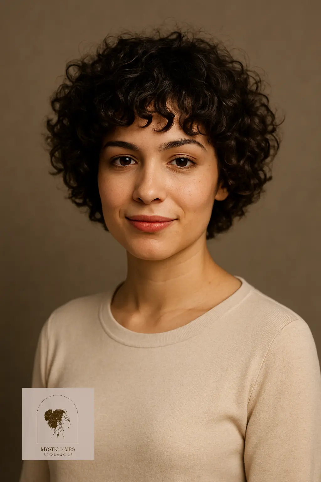  Short Shag with Defined Curls