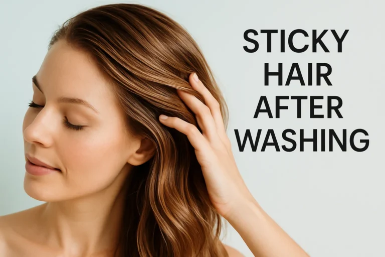 Sticky Hair After Washing