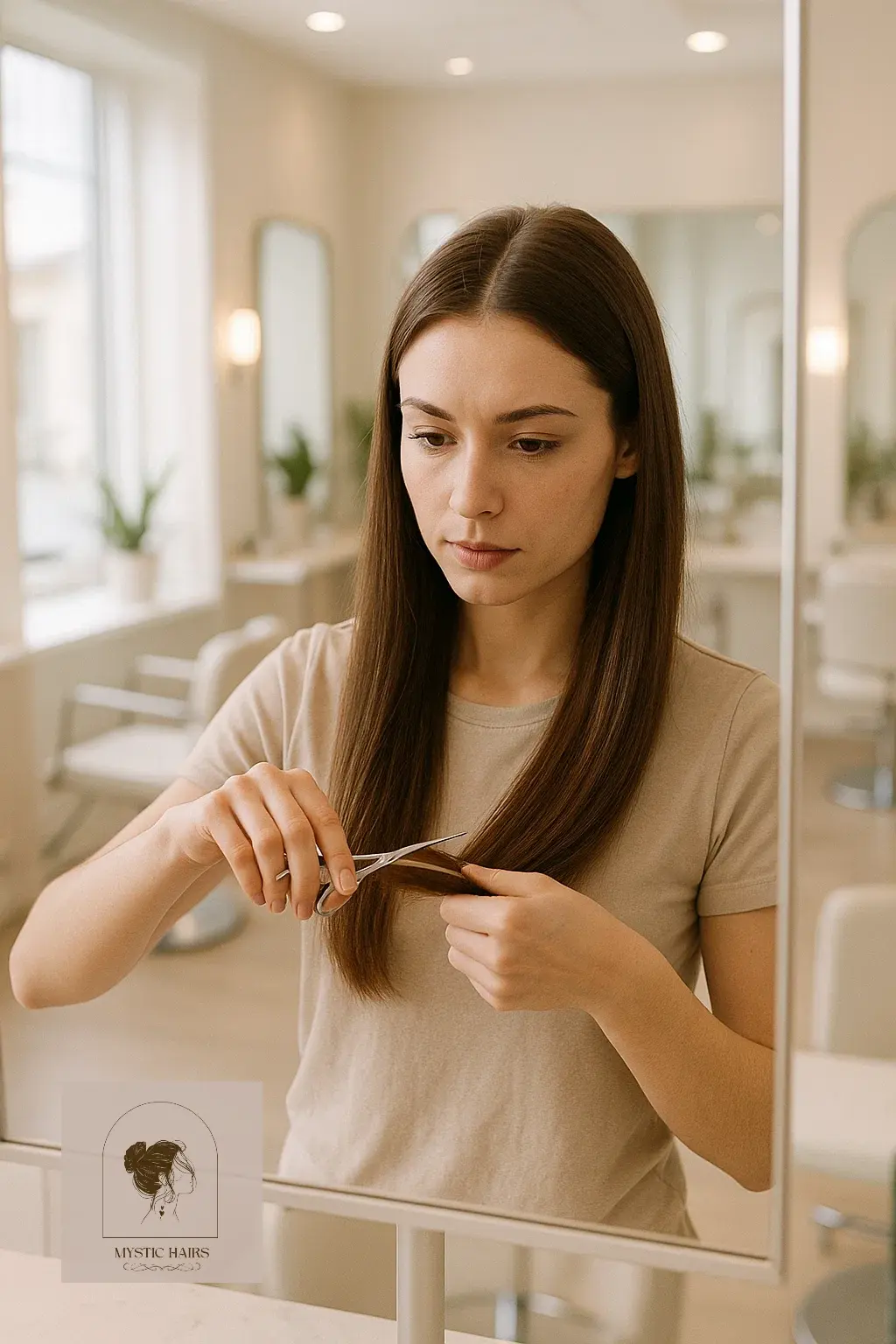 Trim Split Ends Regularly