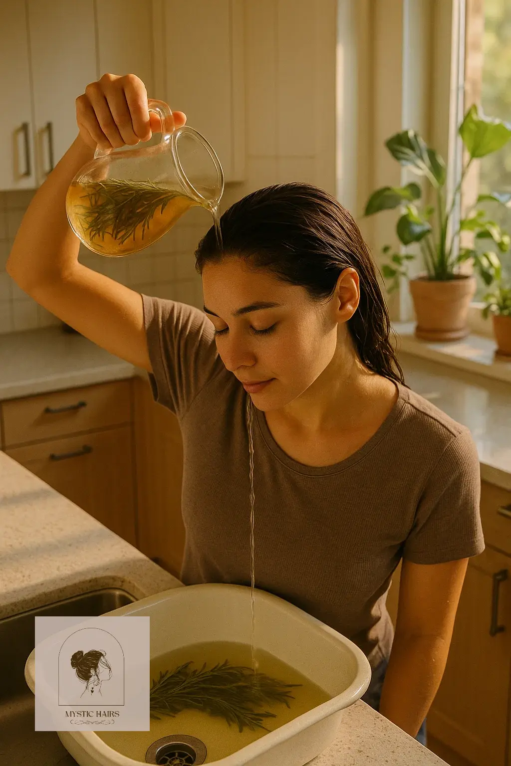 Try Natural Rinses for Instant Shine