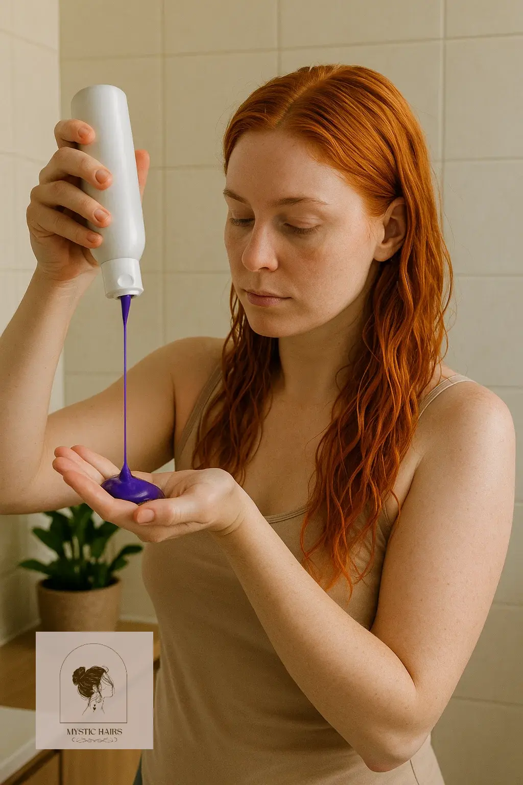 Use a Purple or Blue Conditioner