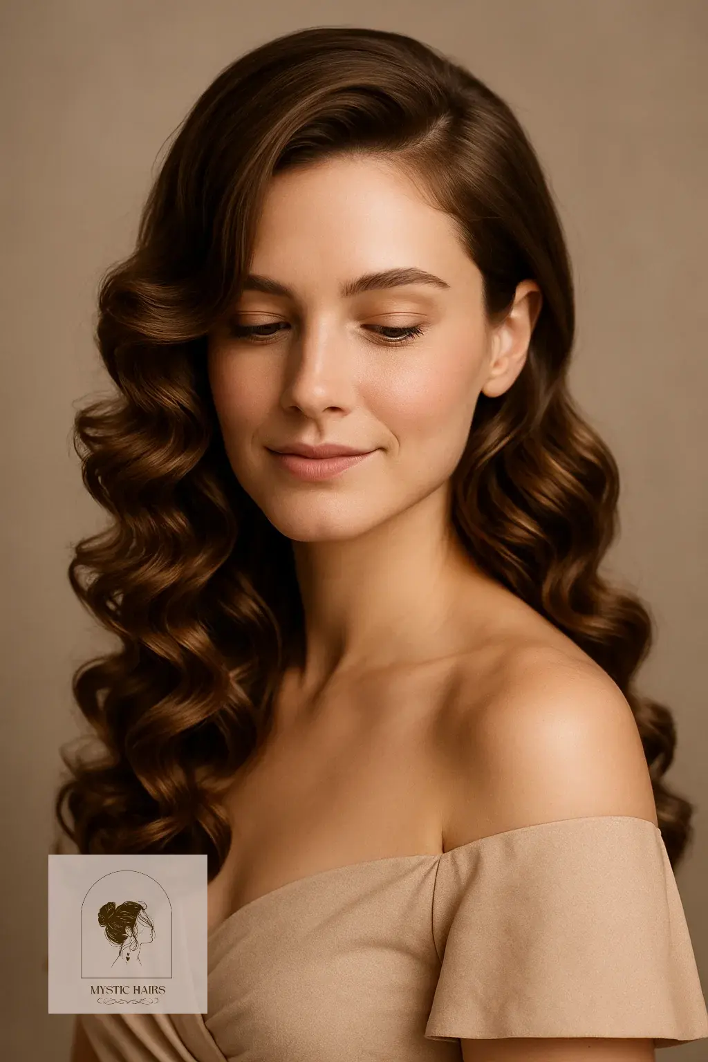  Voluminous Side Curls